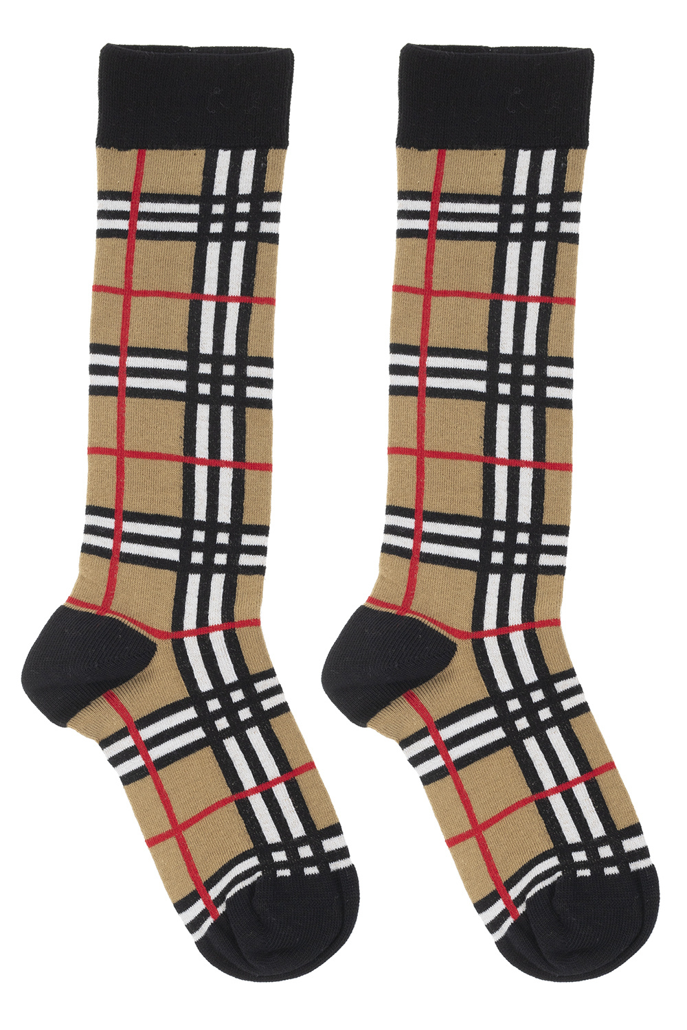 Burberry knee clearance high socks